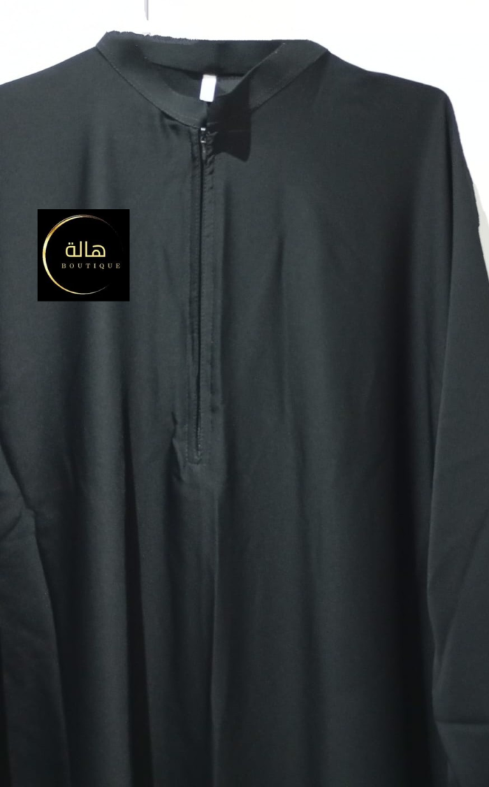 Plain Black Umrah and Hajj abayas - Image 3