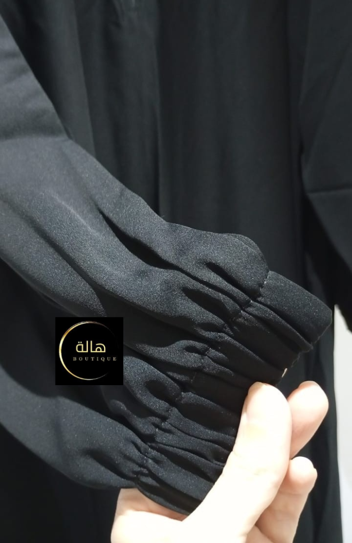 Plain Black Umrah and Hajj abayas - Image 2