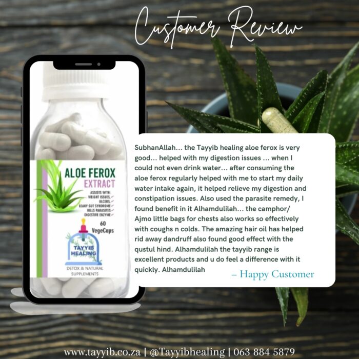 Tayyib Healing Aloe Ferox Capsules - Image 2