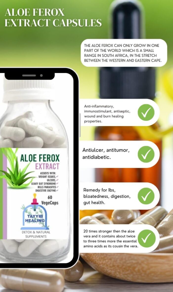 Tayyib Healing Aloe Ferox Capsules