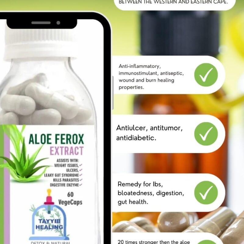 Tayyib Healing Aloe Ferox Capsules