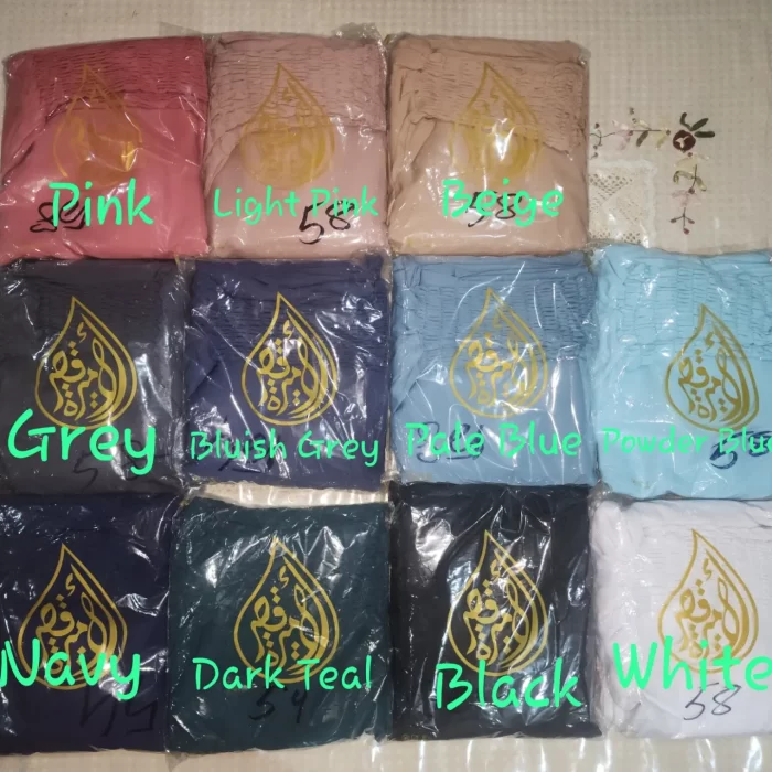 Sport Drawstring Hoody abaya with tassles - Image 6