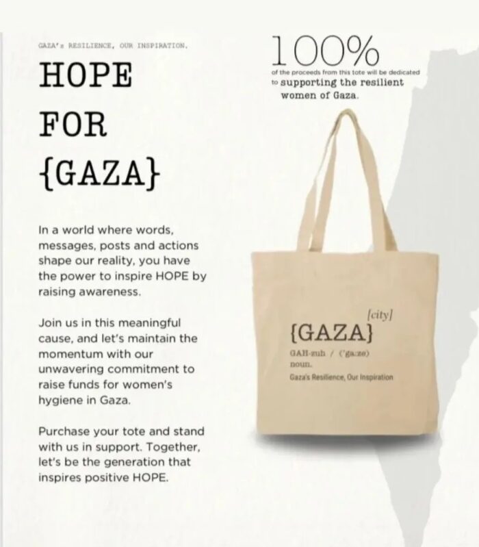 Gaza Tote Bags (in connection with Gift of the Givers Foundation)