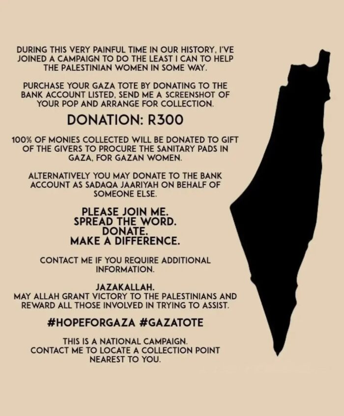 Gaza Tote Bags (in connection with Gift of the Givers Foundation) - Image 4