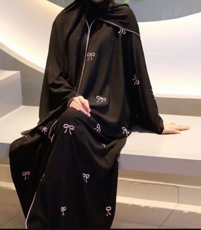 Trending Bow Farasha Abaya