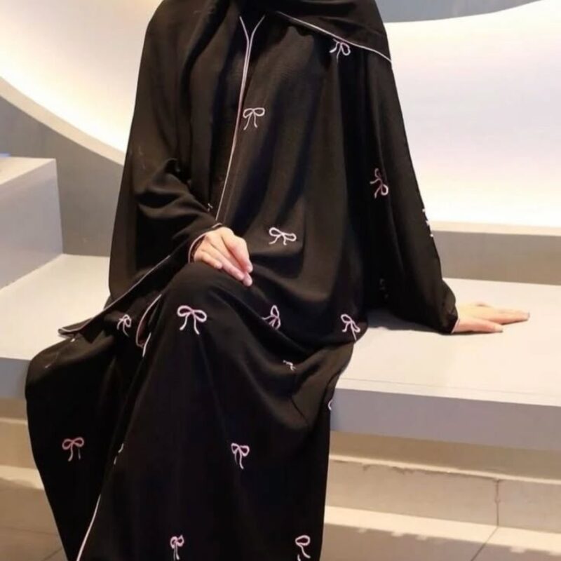 Trending Bow Farasha Abaya