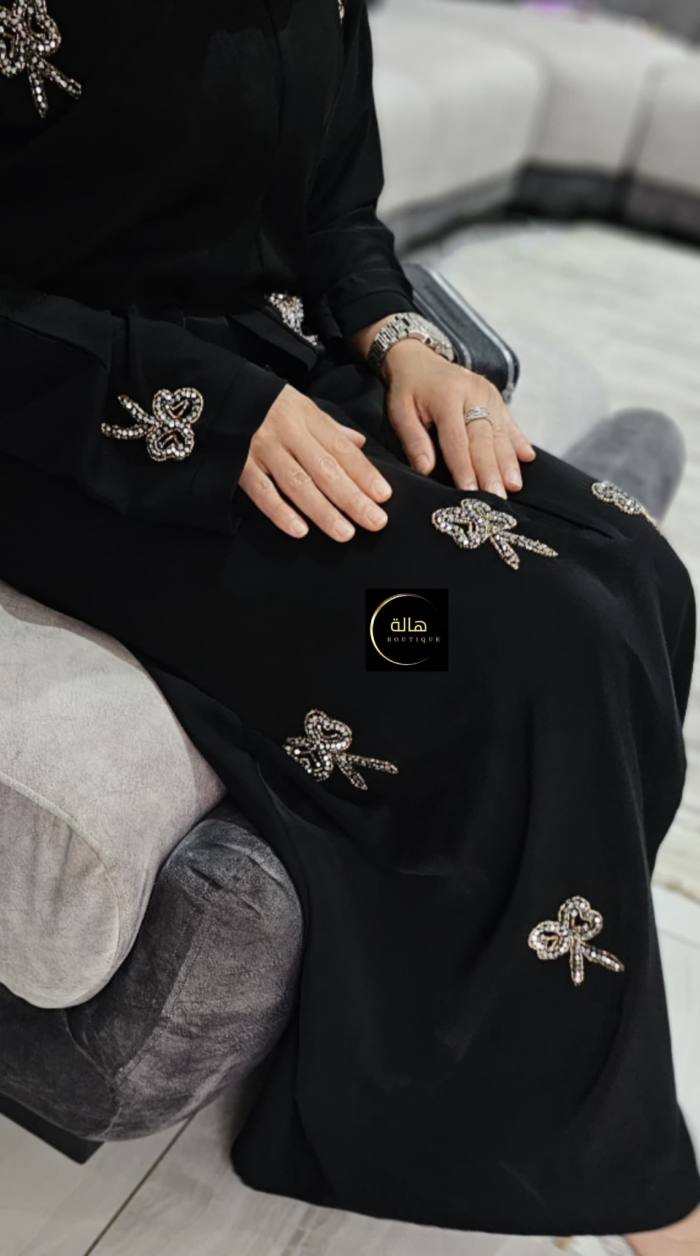 New Bow Bling Abaya - Image 4