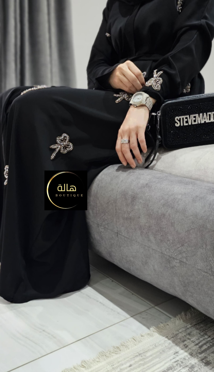 New Bow Bling Abaya
