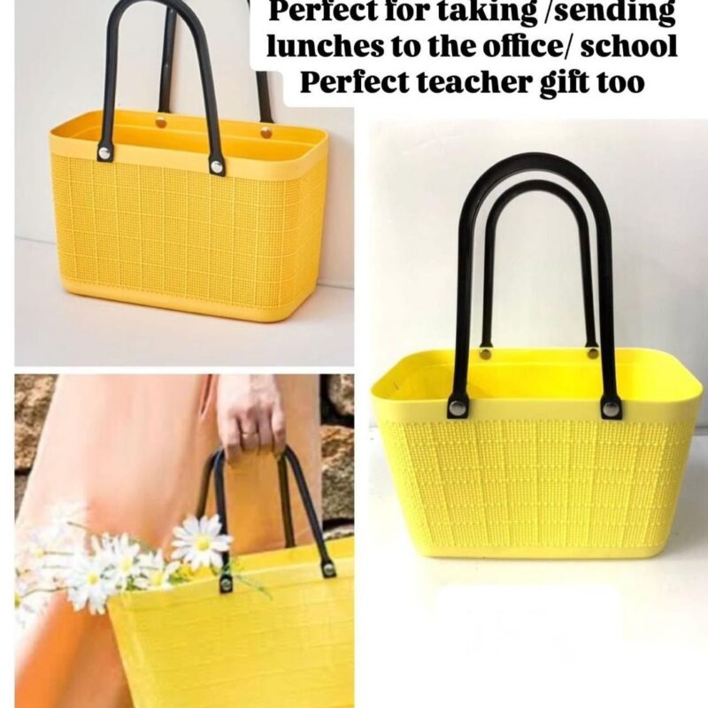 Cute little yellow baskets