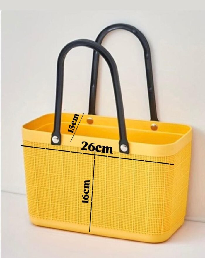 Cute little yellow baskets - Image 4