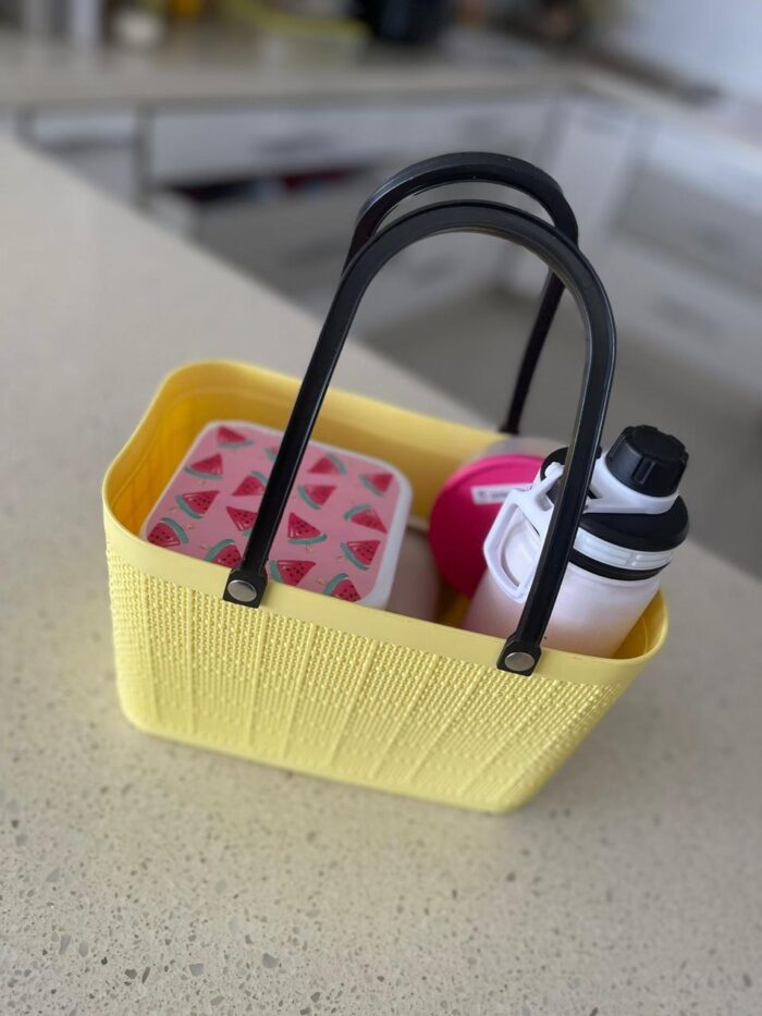 Cute little yellow baskets - Image 2