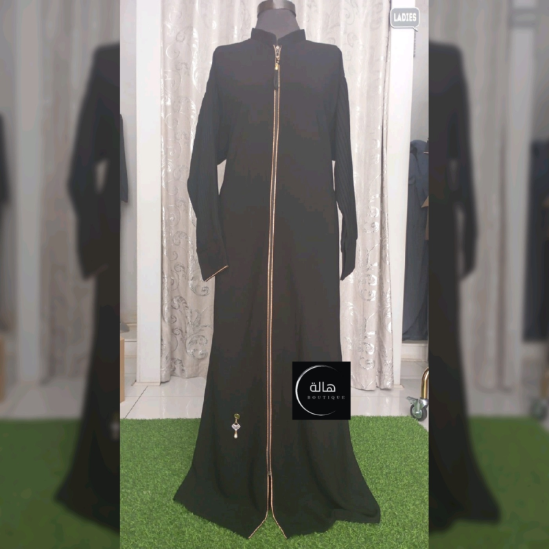 New Saudi Range abayas with Pleated sleeves