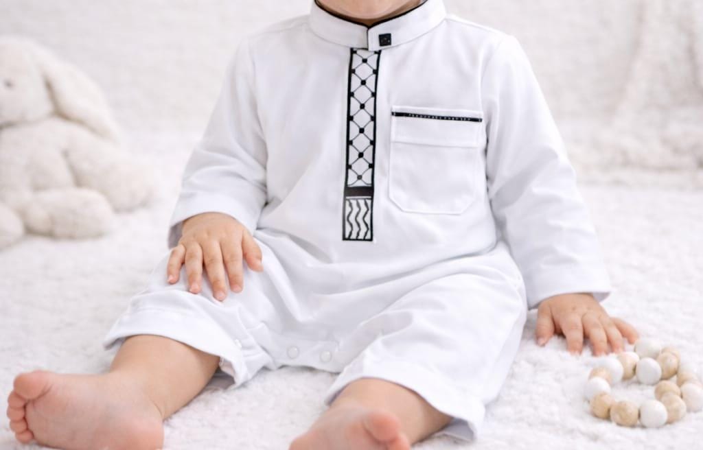 Keffiyah kurtha rompers