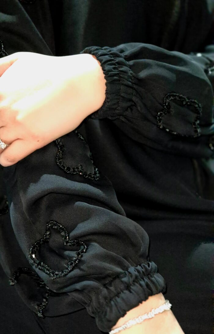 New Nida Exclusive Beaded Abayas - Image 3