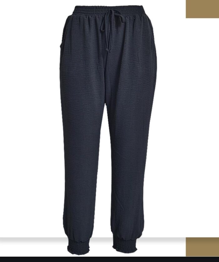 Ruched Pants with pockets