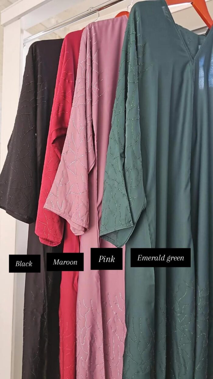 Nida Exclusive Stonework Exclusive Abaya