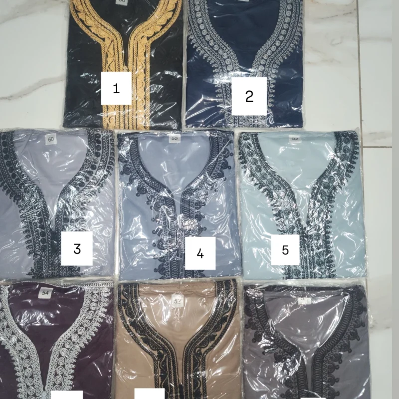 Moroccan Short Sleeved Summer Thobes