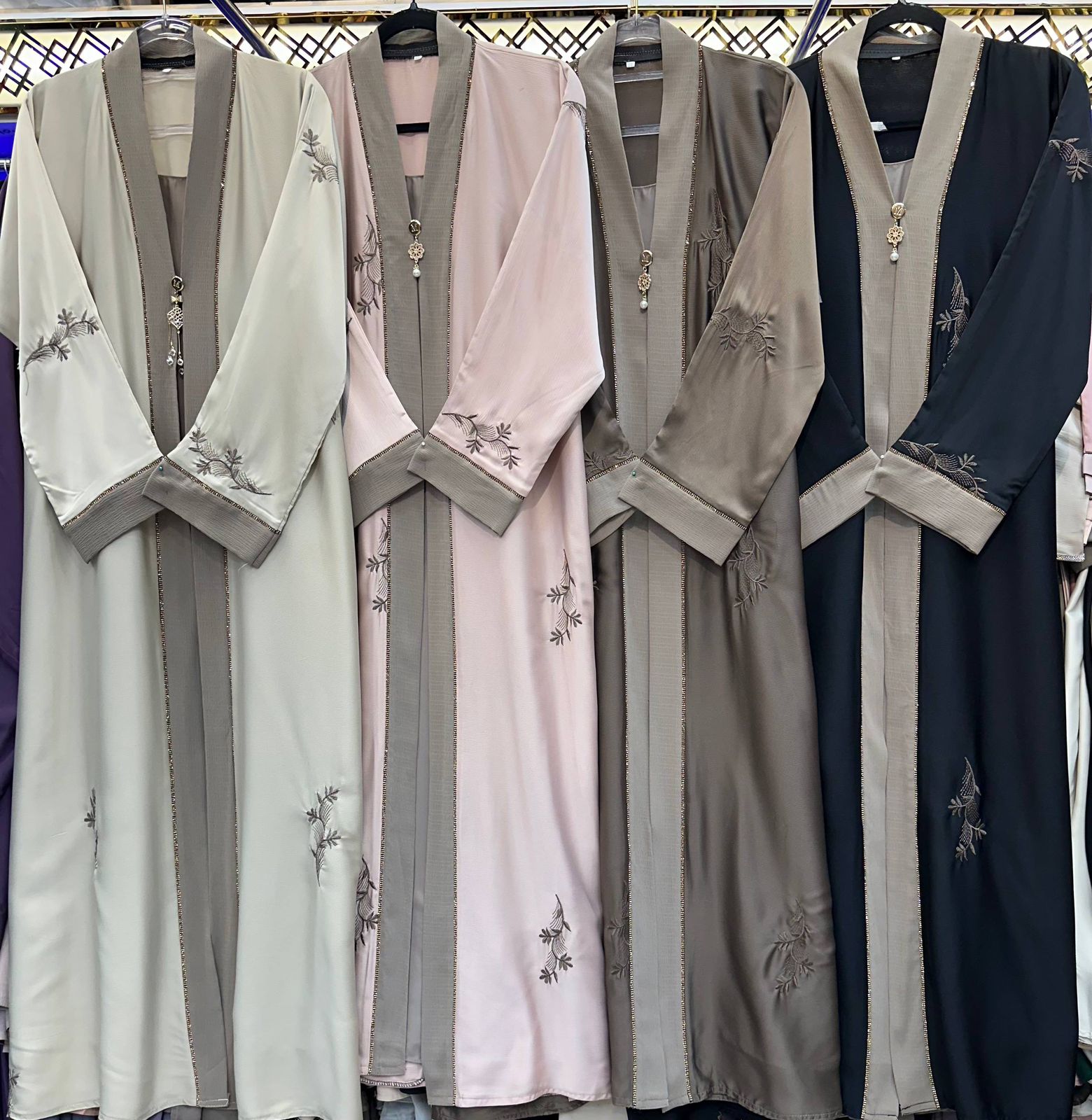 New Floral Print Abayas - design #2