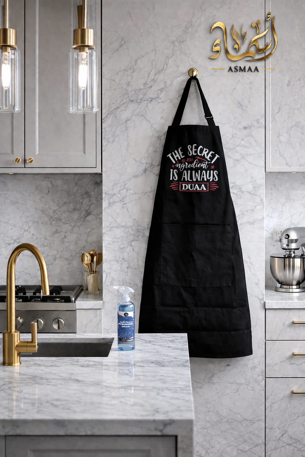Eid ul Adha Gifting - Apron + Oud multi-purpose cleaner